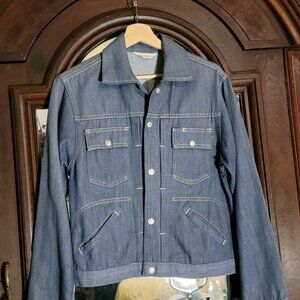 True Vintage | 70's | jean jacket | snaps | Medium